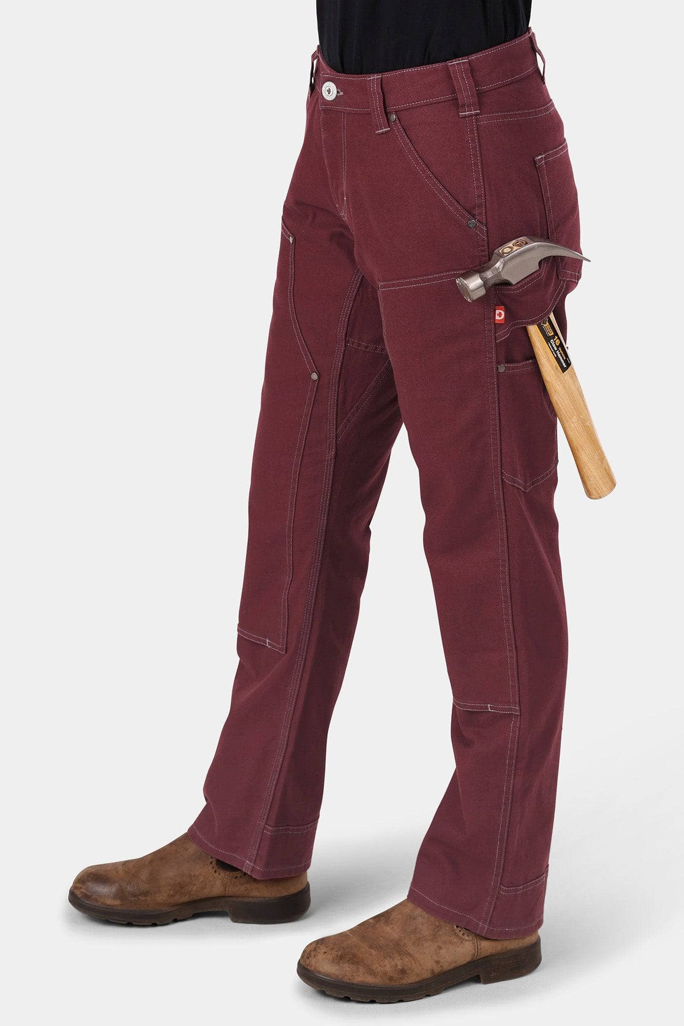 Anna Taskpant in Elderberry Canvas - Image 4