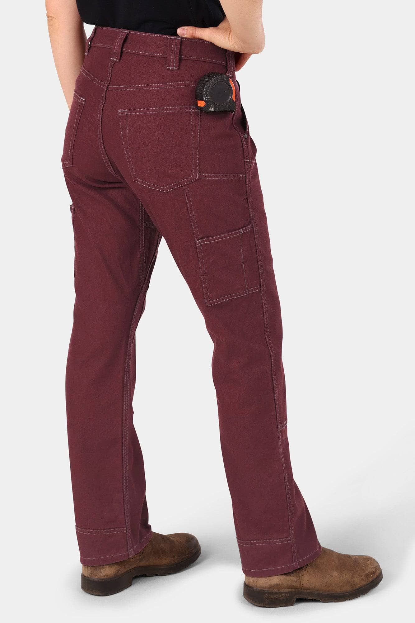 Anna Taskpant in Elderberry Canvas - Image 6
