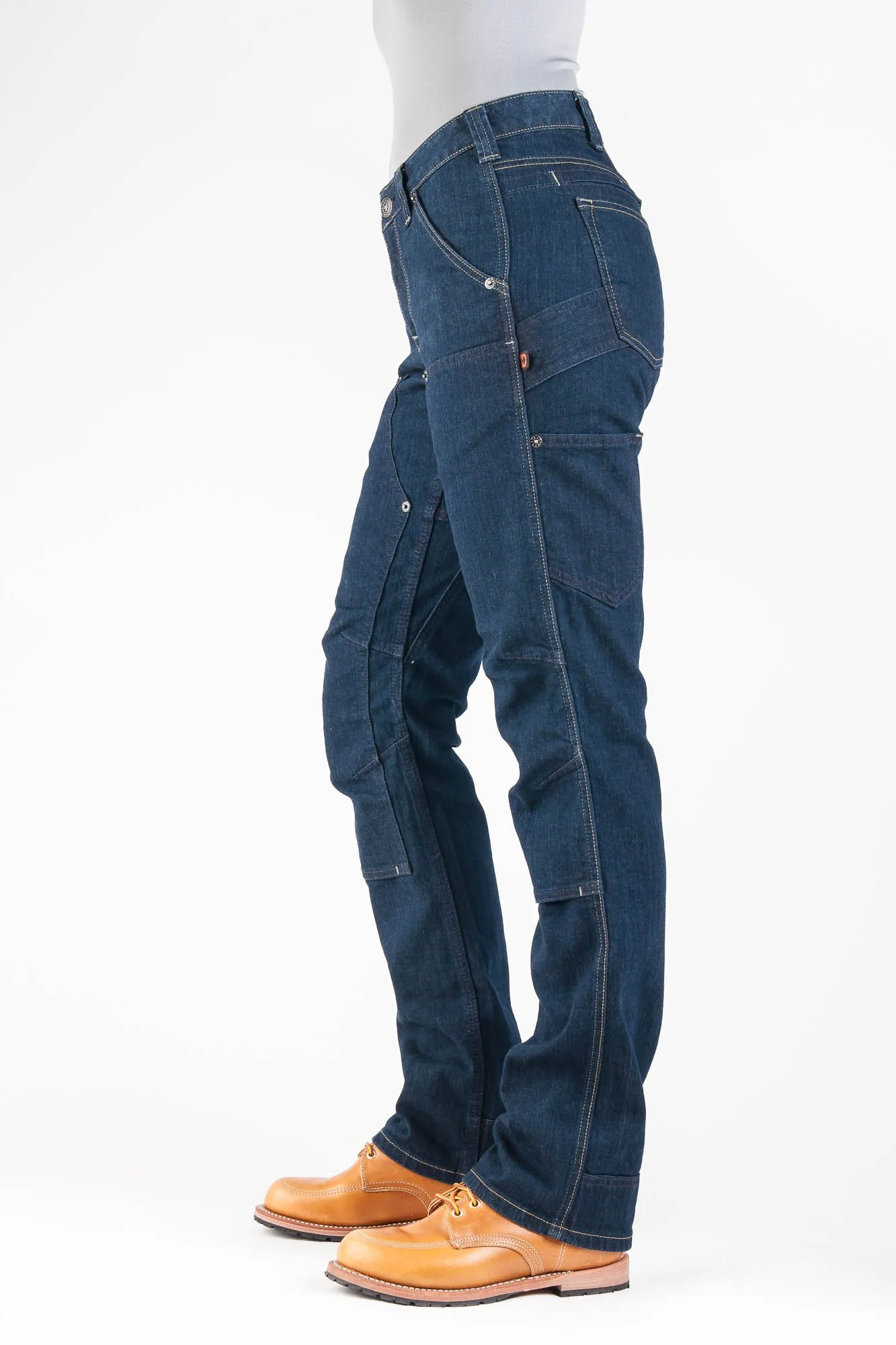 Britt Utility in Reinforced Indigo Denim - Image 3