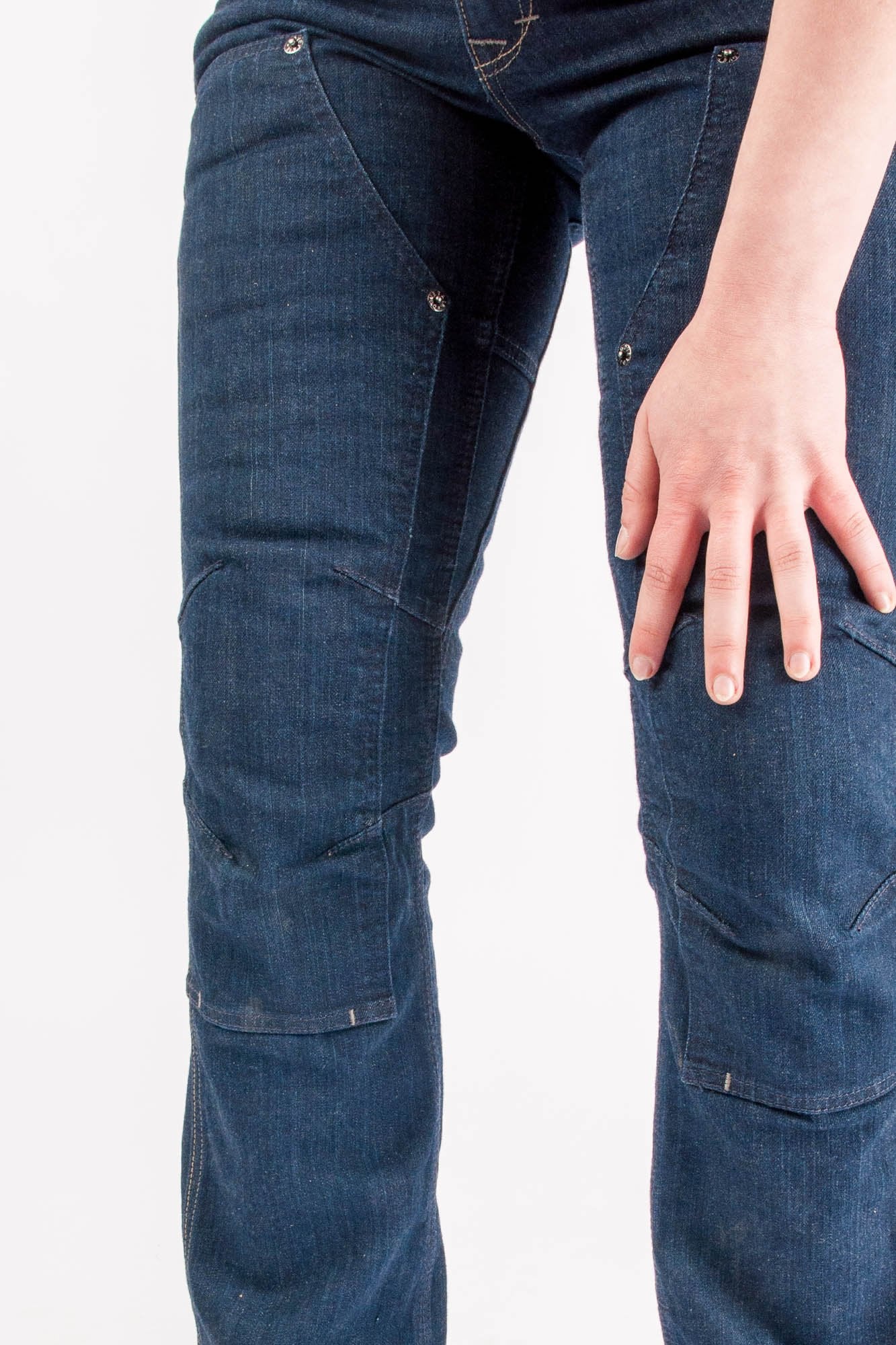 Britt Utility in Reinforced Indigo Denim - Image 7