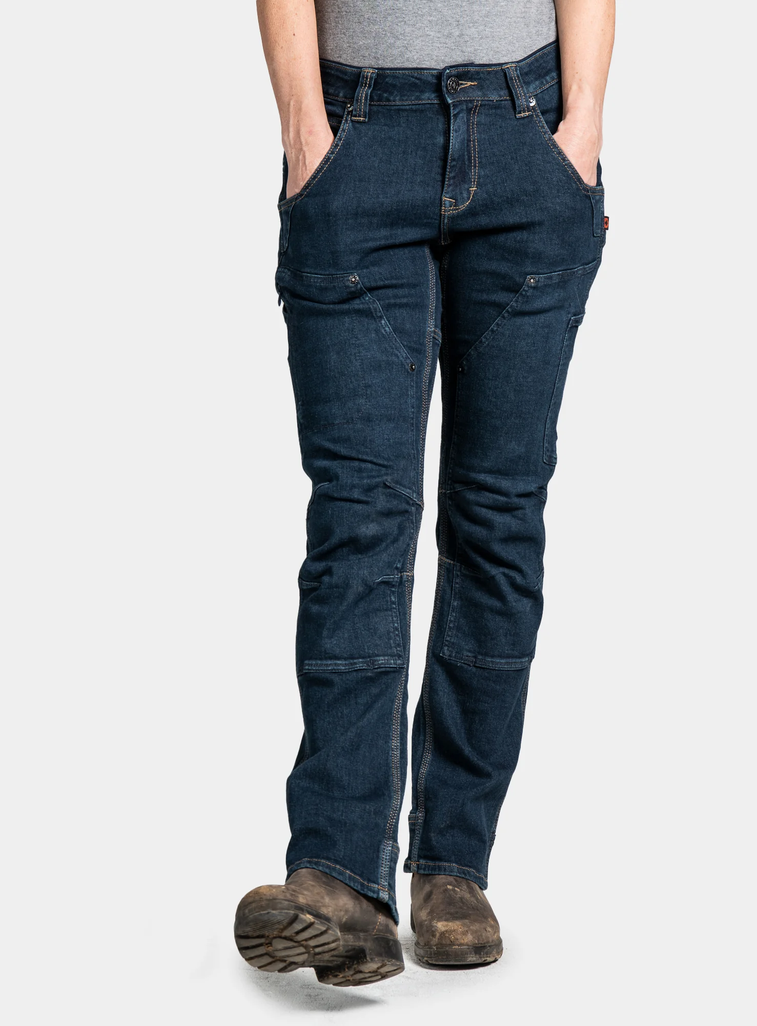 Britt X Power Hemp In Indigo Denim - Image 12