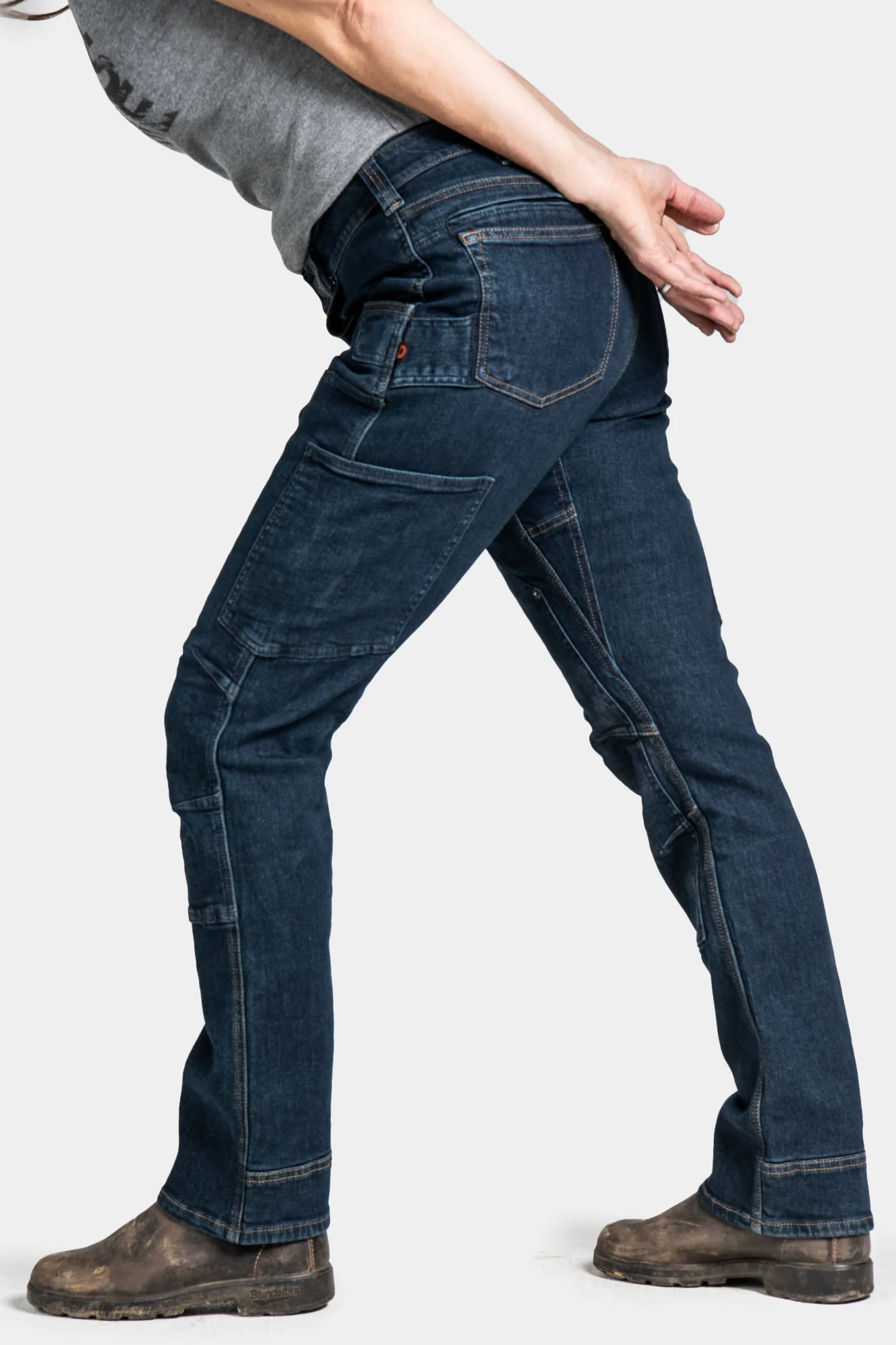 Britt X Power Hemp In Indigo Denim - Image 15