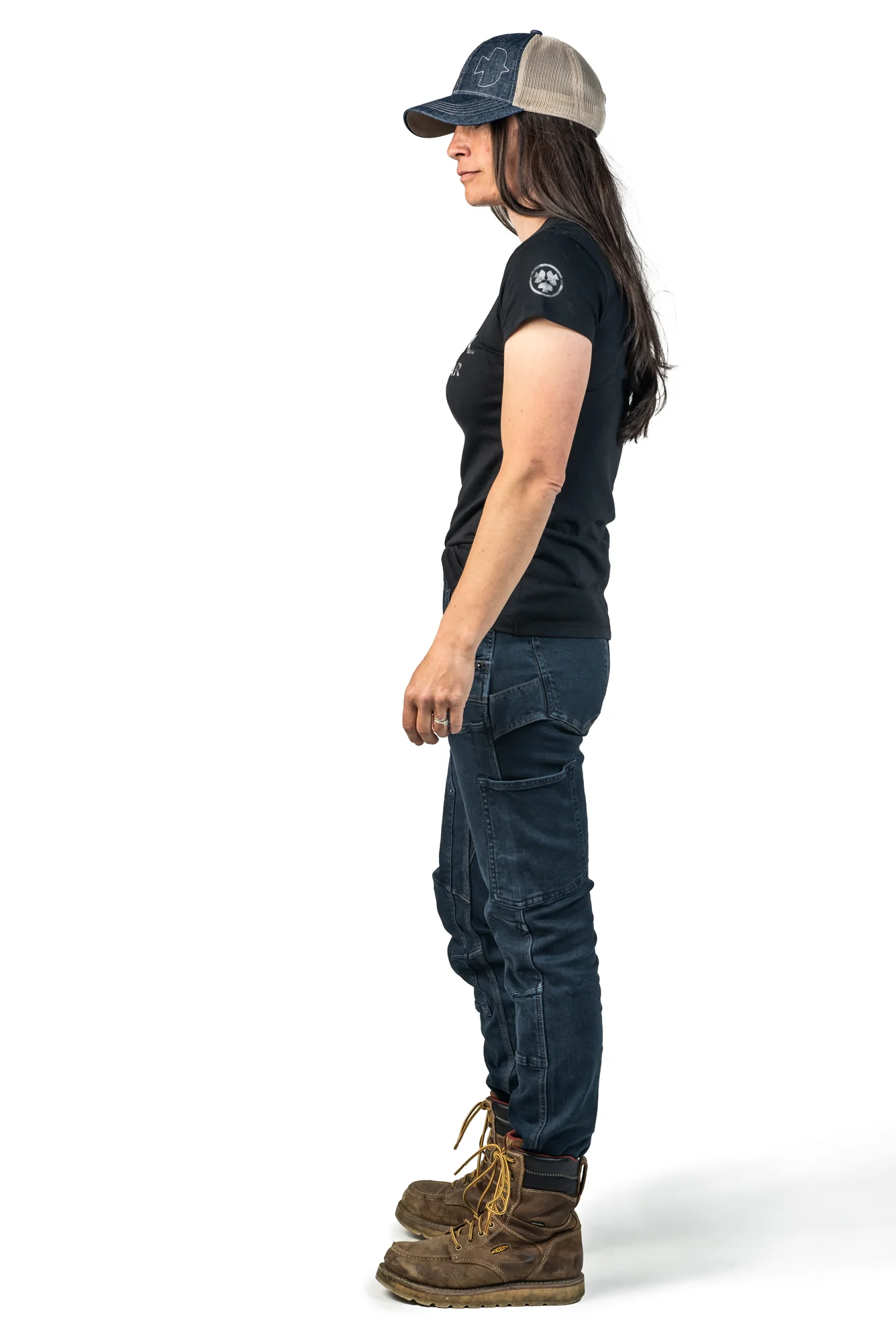 Britt X Power Hemp In Indigo Denim - Image 19