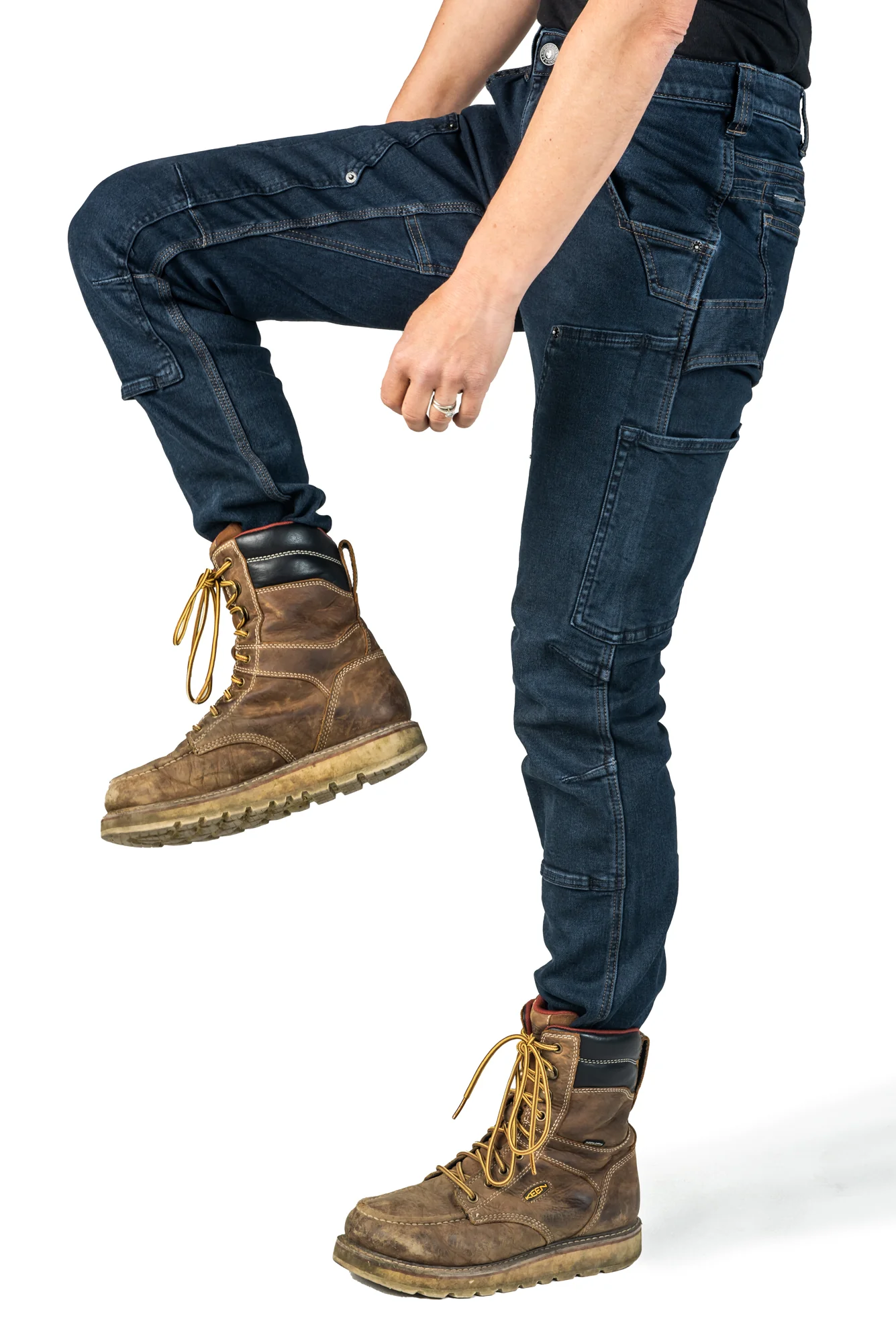 Britt X Power Hemp In Indigo Denim - Image 20