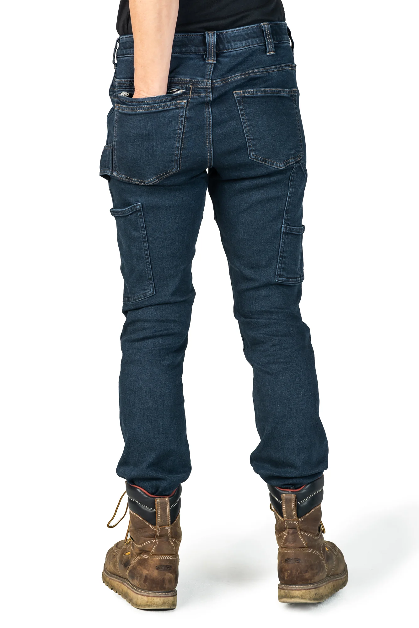 Britt X Power Hemp In Indigo Denim - Image 21