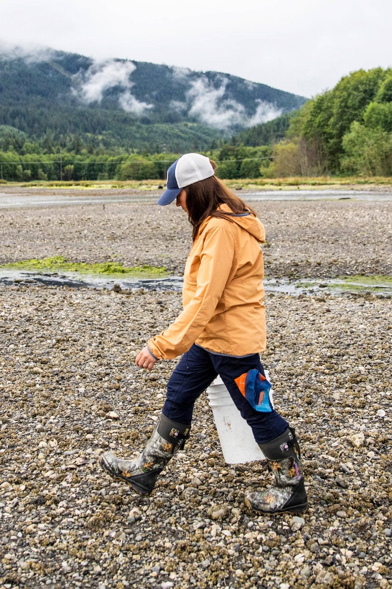 Britt X Ultralight Work Pant in Navy Ripstop - Image 3