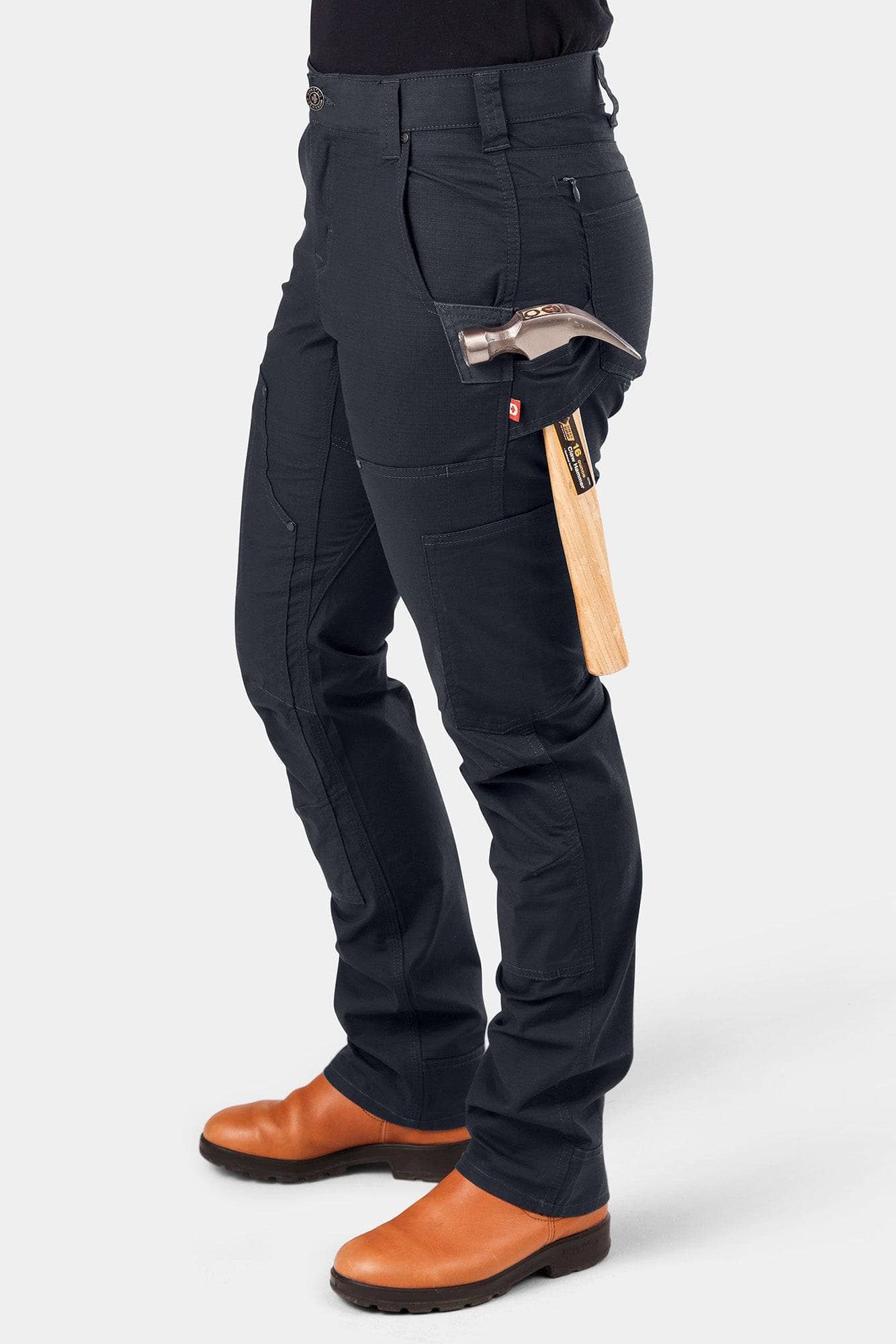 Britt X Ultralight Work Pant in Navy Ripstop - Image 4