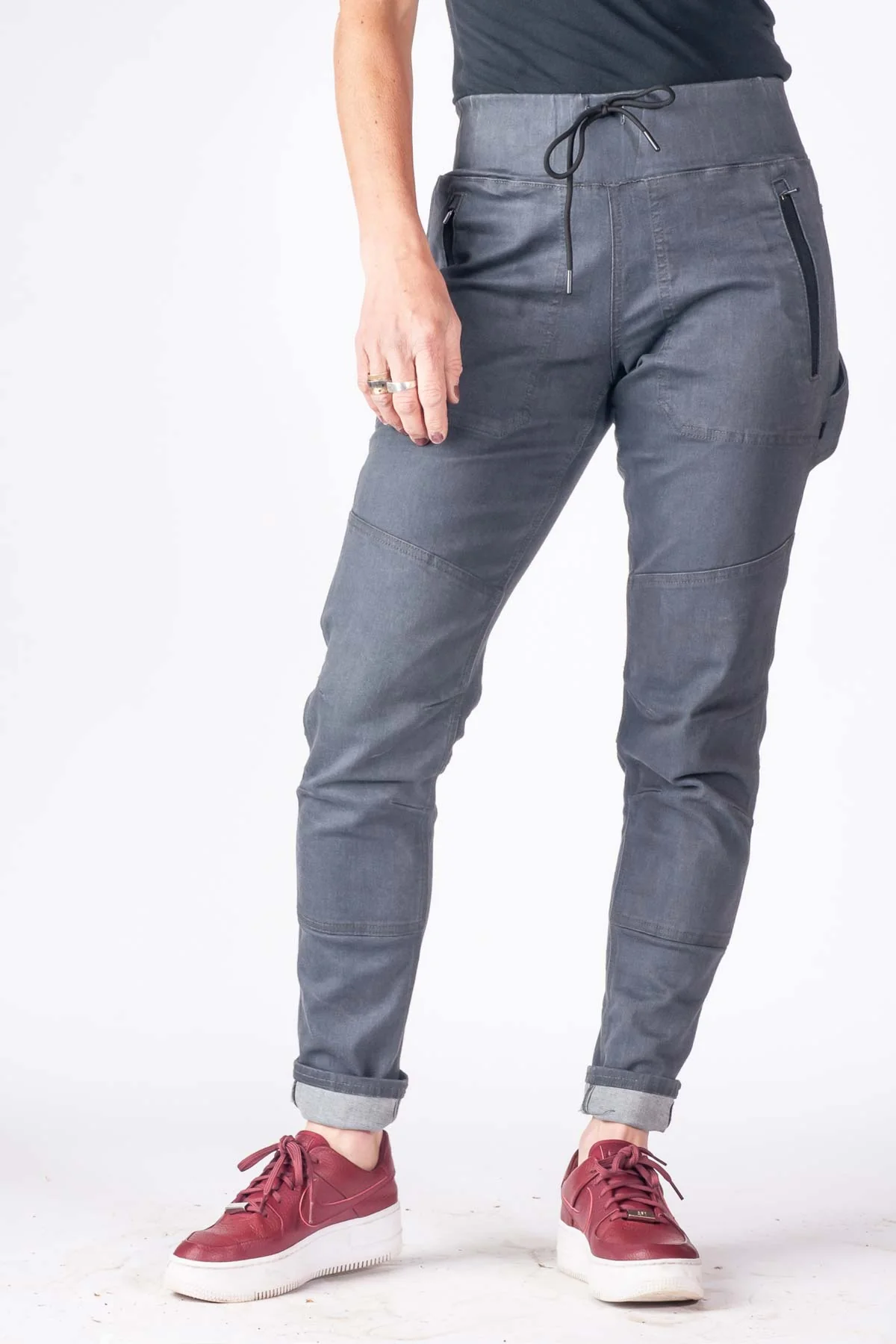 Christa DIY in Magnet Grey Performance Denim - Image 3