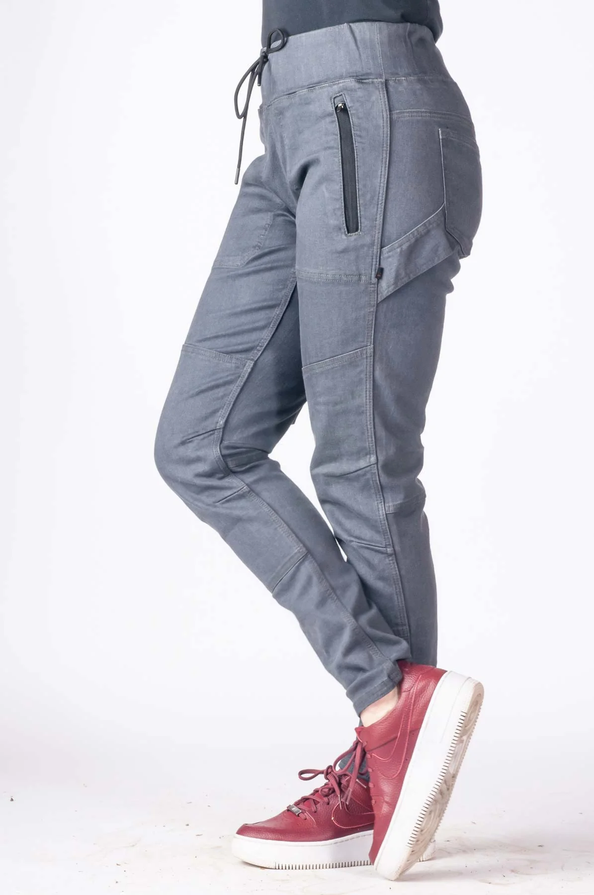 Christa DIY in Magnet Grey Performance Denim - Image 4