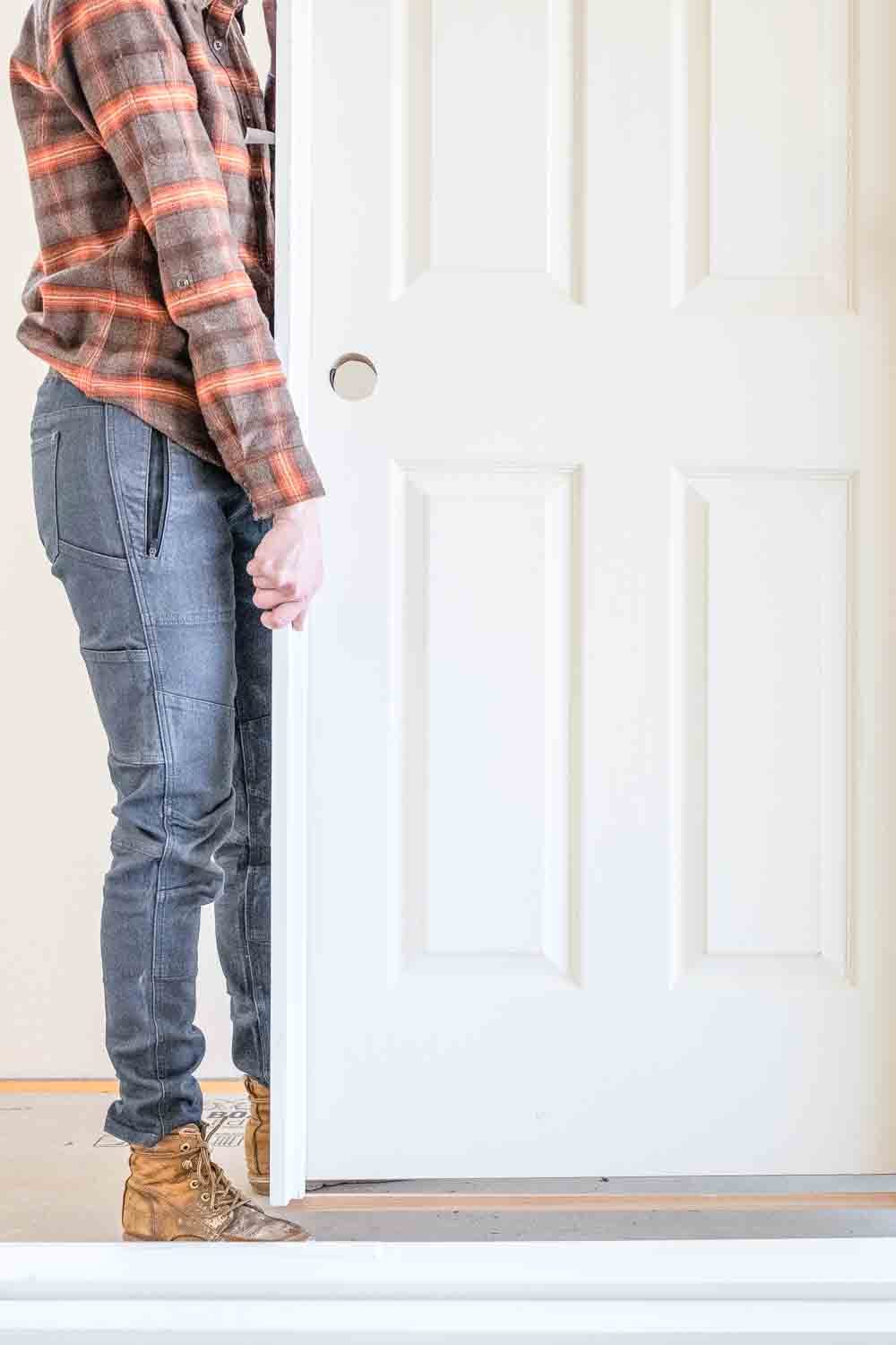 Christa DIY in Magnet Grey Performance Denim - Image 5