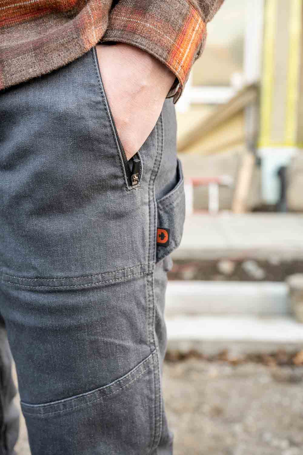 Christa DIY in Magnet Grey Performance Denim - Image 6