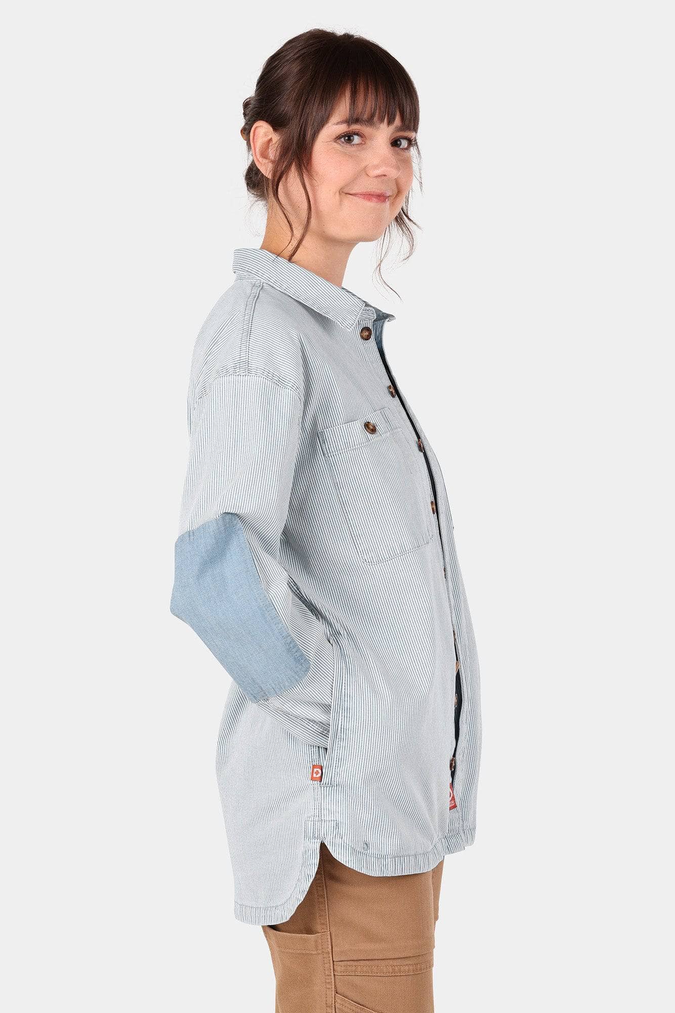 DIY Shirt Jac in Washboard Stripe - Image 4