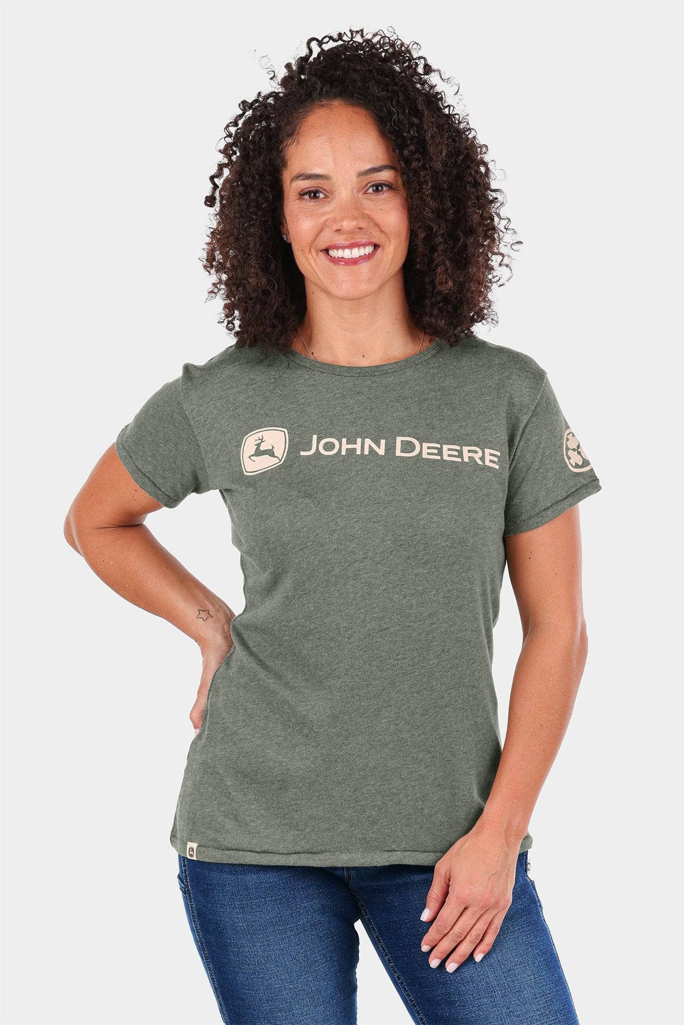 John Deere X Dovetail Workwear T-Shirt for Women - Image 3