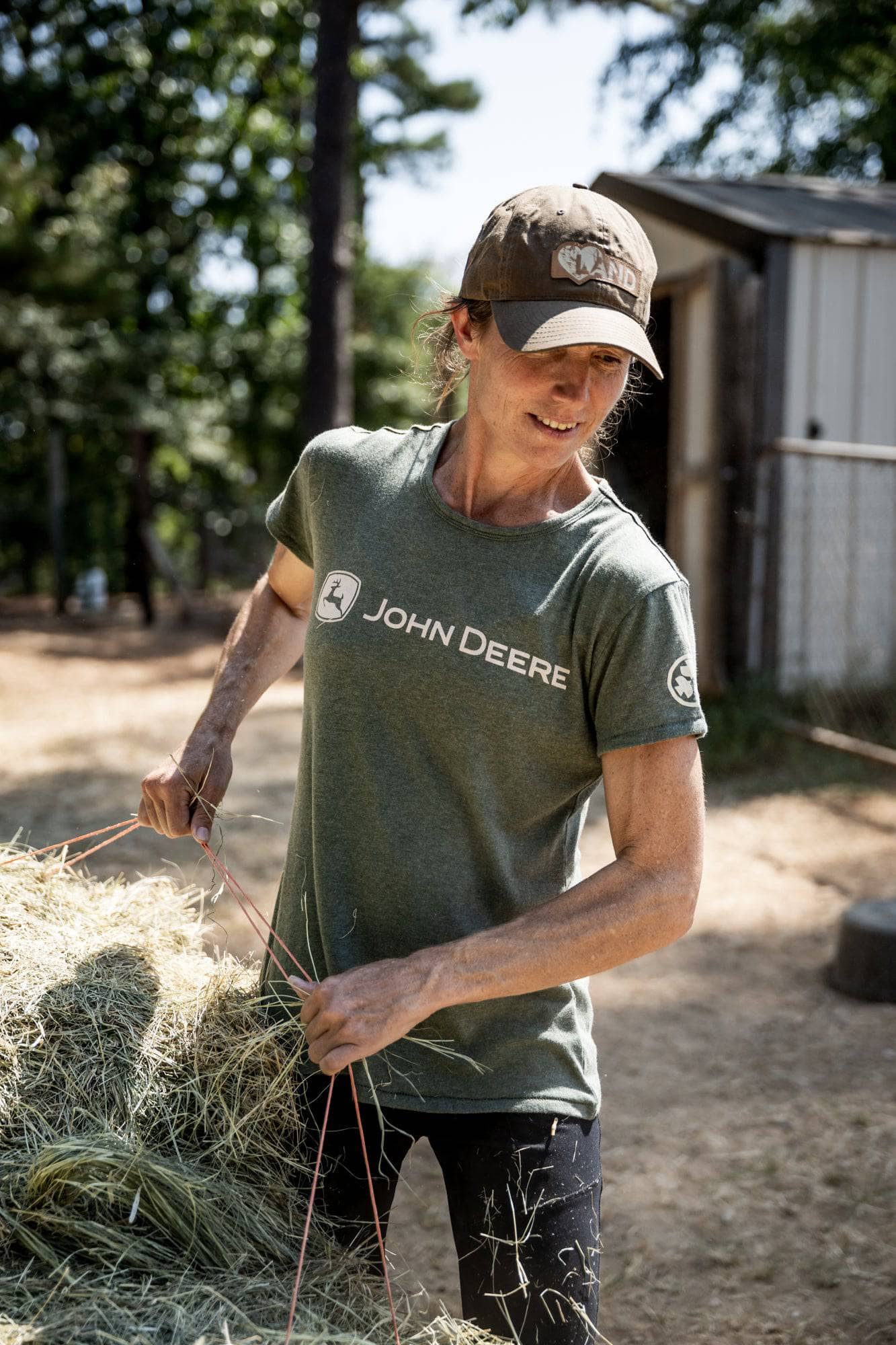 John Deere X Dovetail Workwear T-Shirt for Women - Image 4