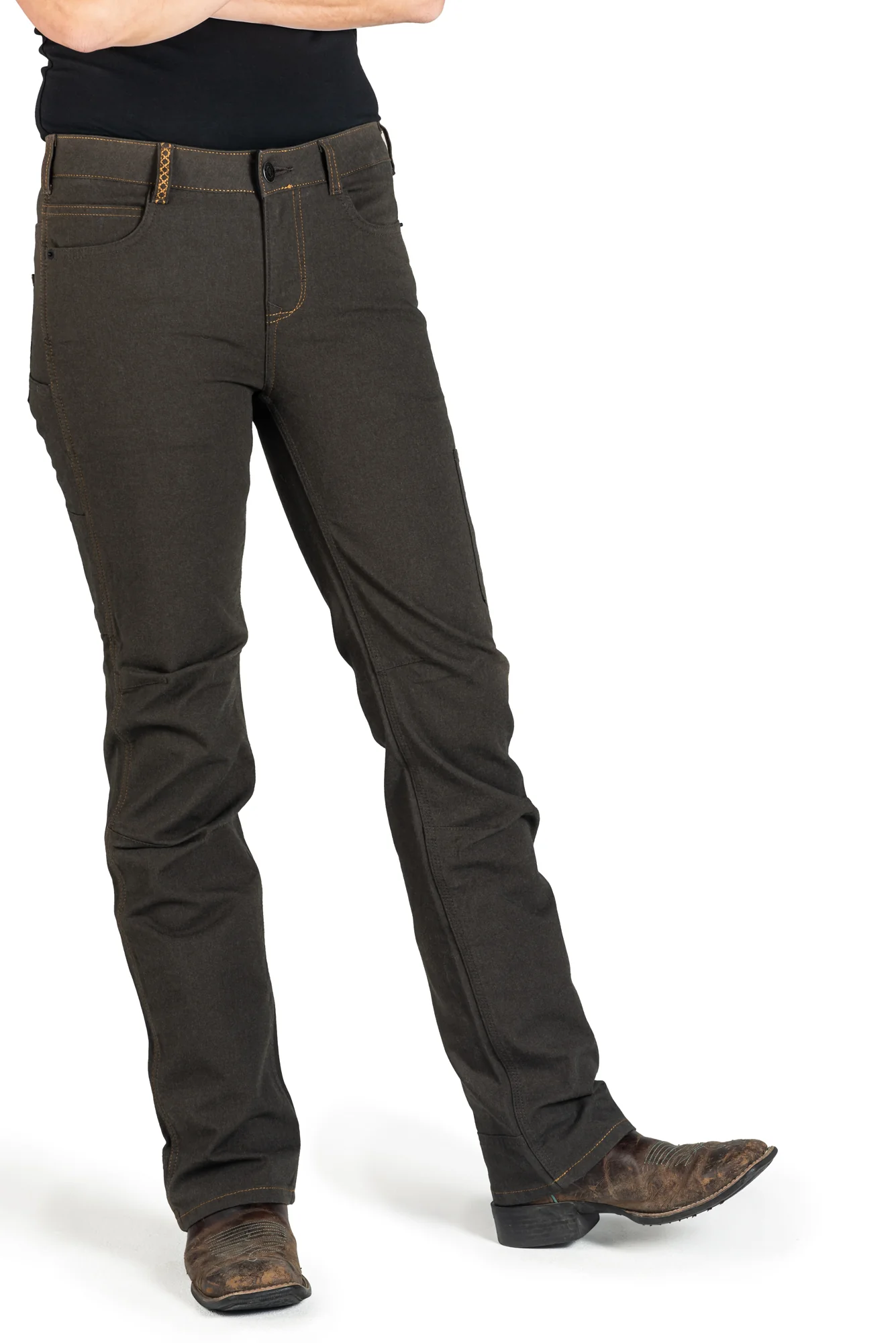 DX Bootcut Dark Kodiak Canvas - Image 11
