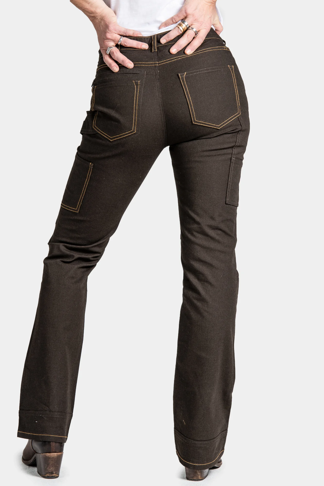DX Bootcut Dark Kodiak Canvas - Image 3
