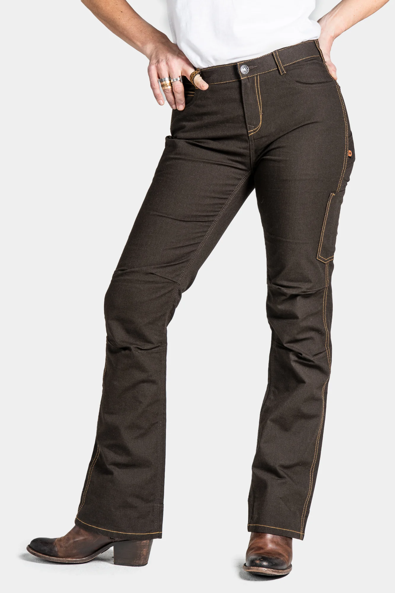 DX Bootcut Dark Kodiak Canvas - Image 5