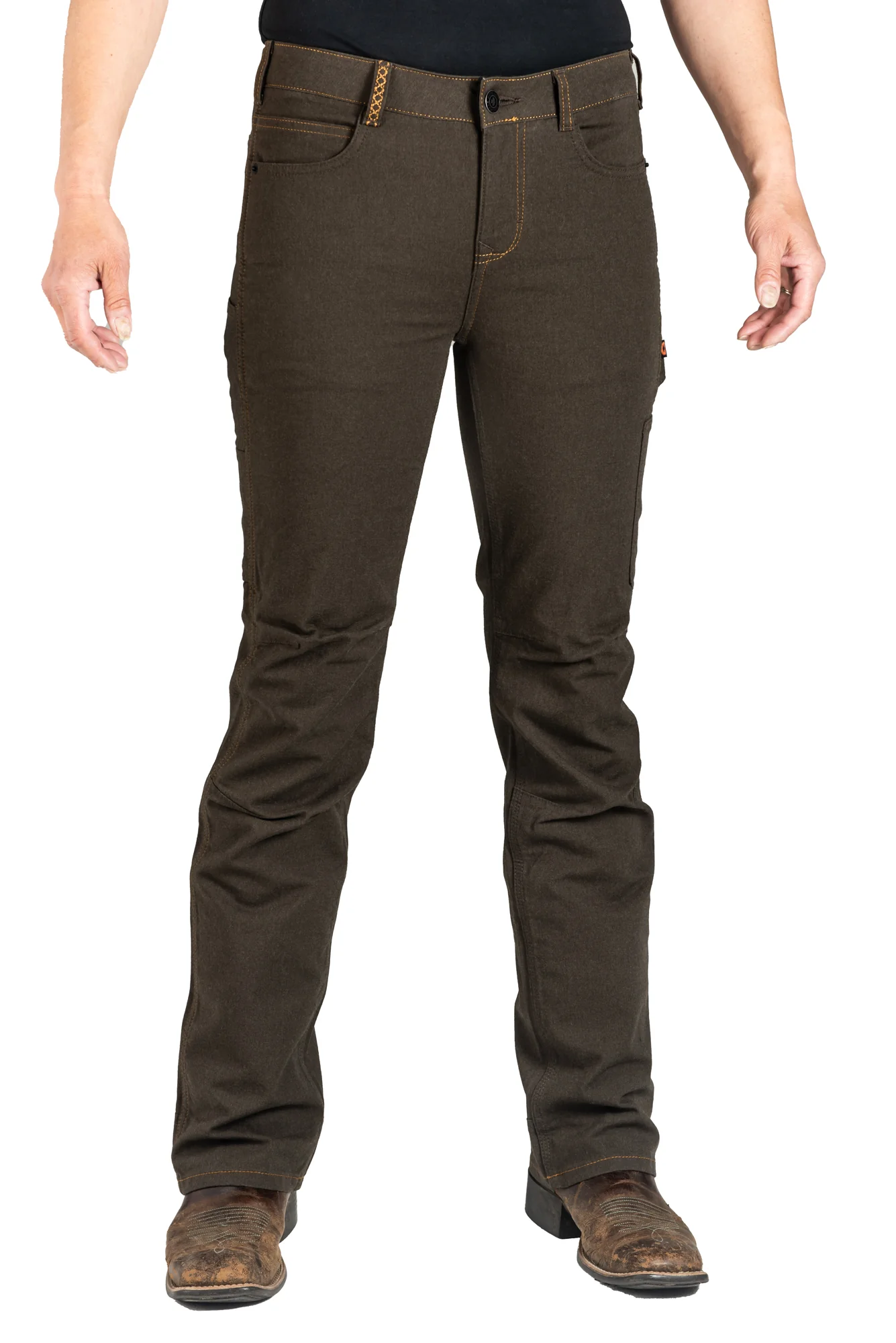 DX Bootcut Dark Kodiak Canvas - Image 9