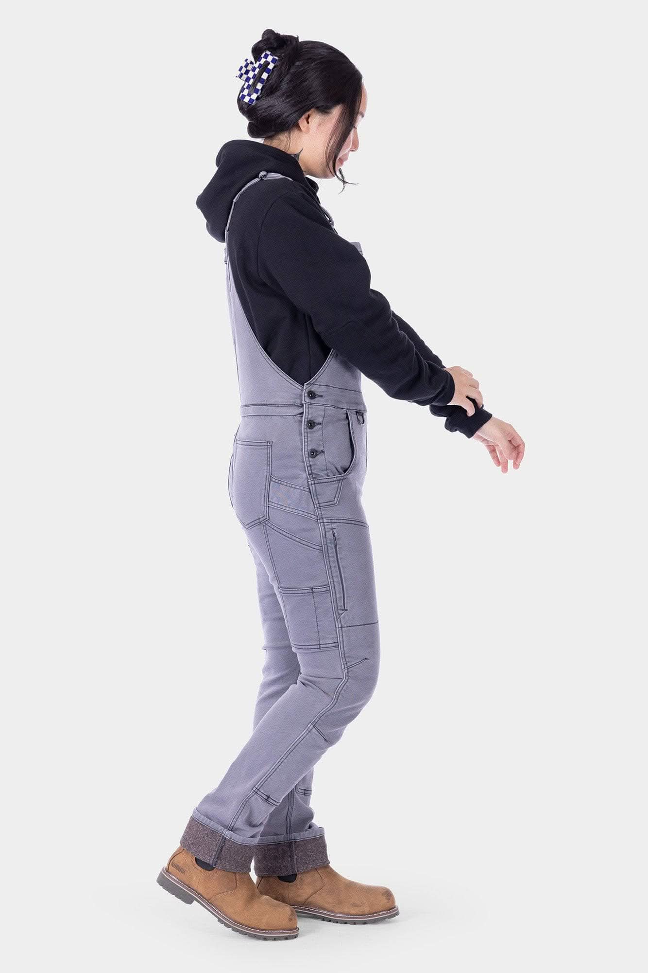 Freshley HotSwap® Drop Seat Overalls in Grey - Image 3