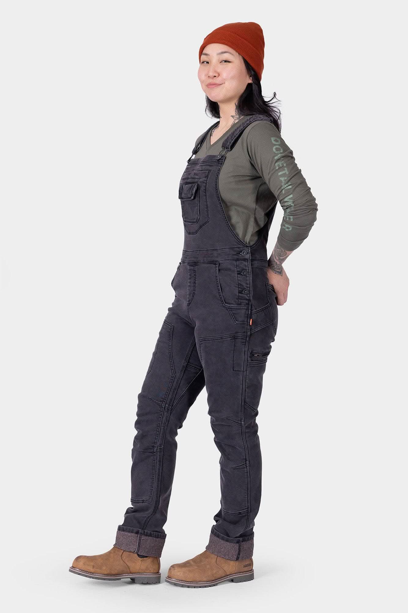 Freshley HotSwap® Drop Seat Overalls in Black - Image 3