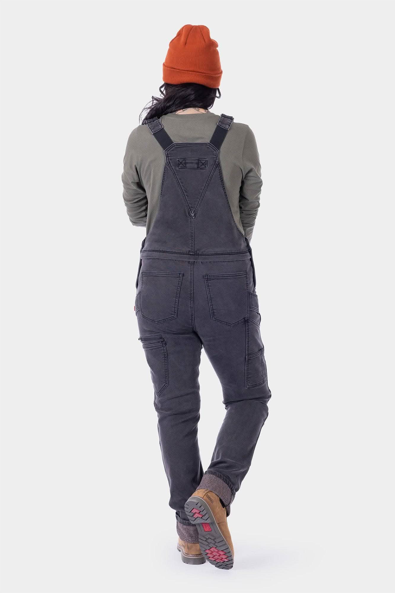 Freshley HotSwap® Drop Seat Overalls in Black - Image 4