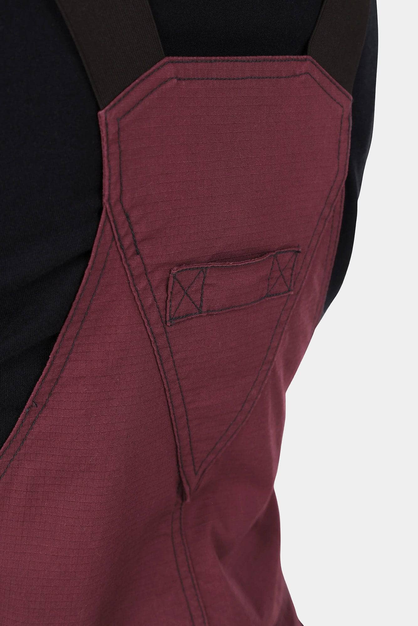 Freshley Overalls in Ultra Light Elderberry Ripstop - Image 5