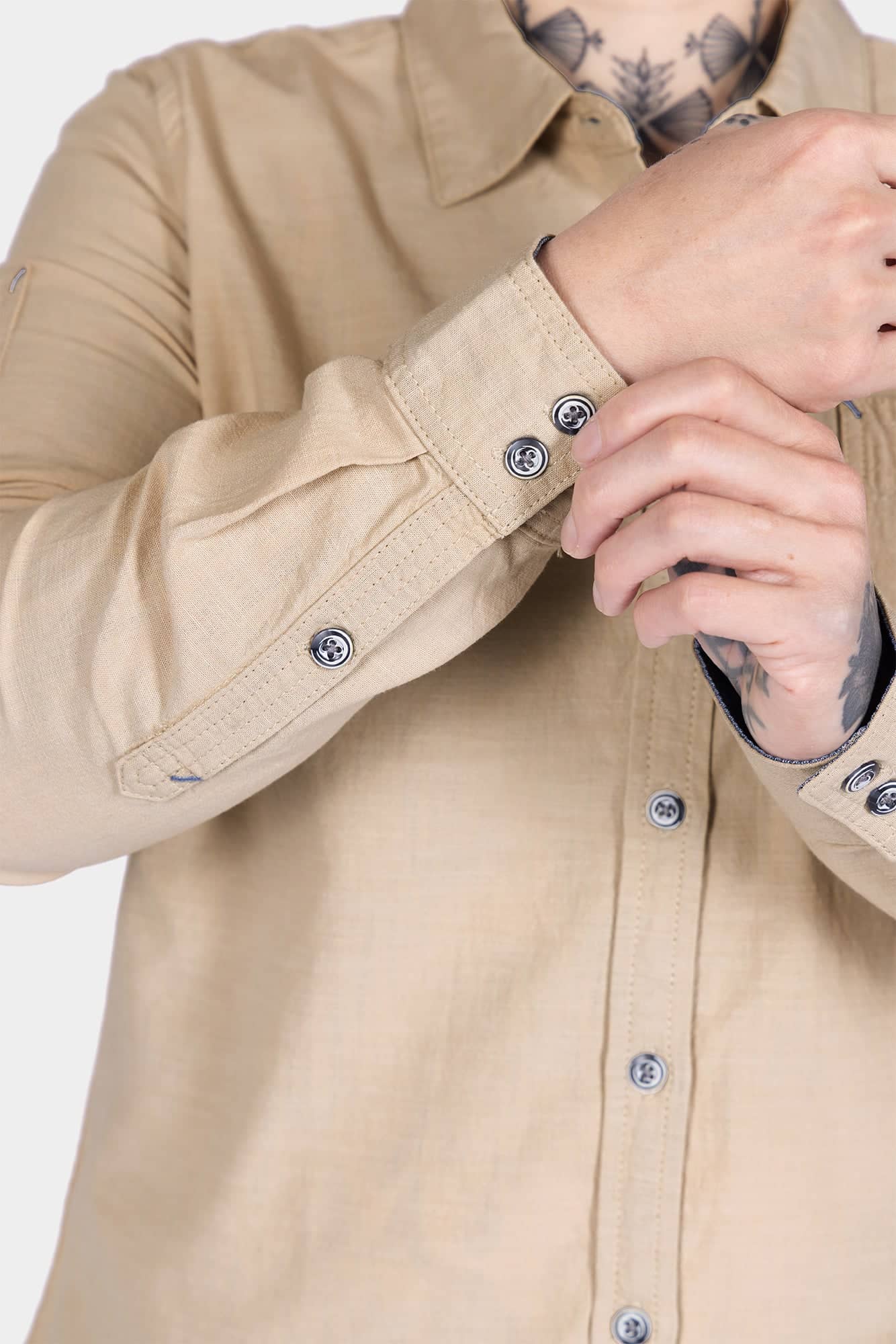 Givens Long Sleeve Summer Work Shirt - Image 4