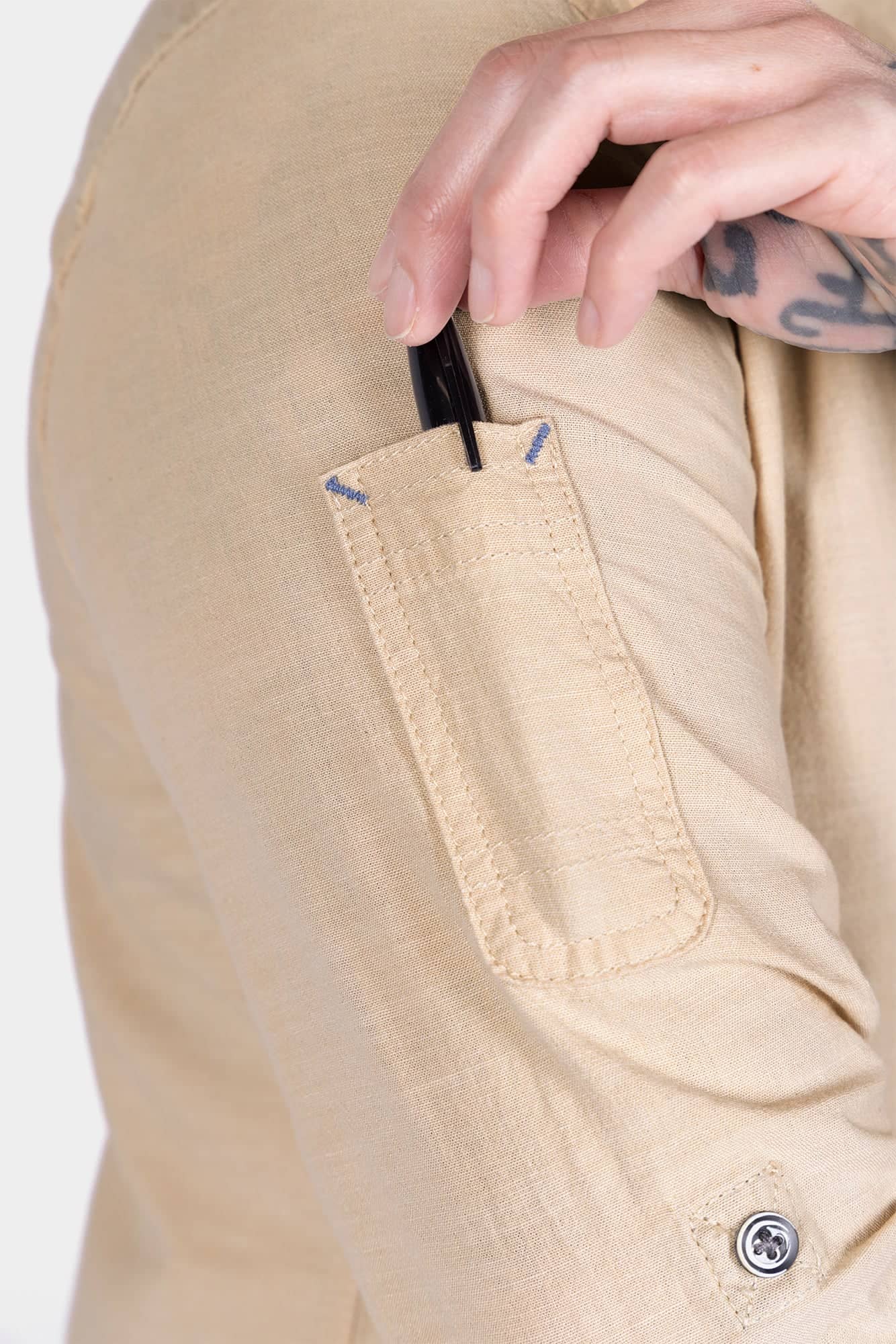Givens Long Sleeve Summer Work Shirt - Image 5