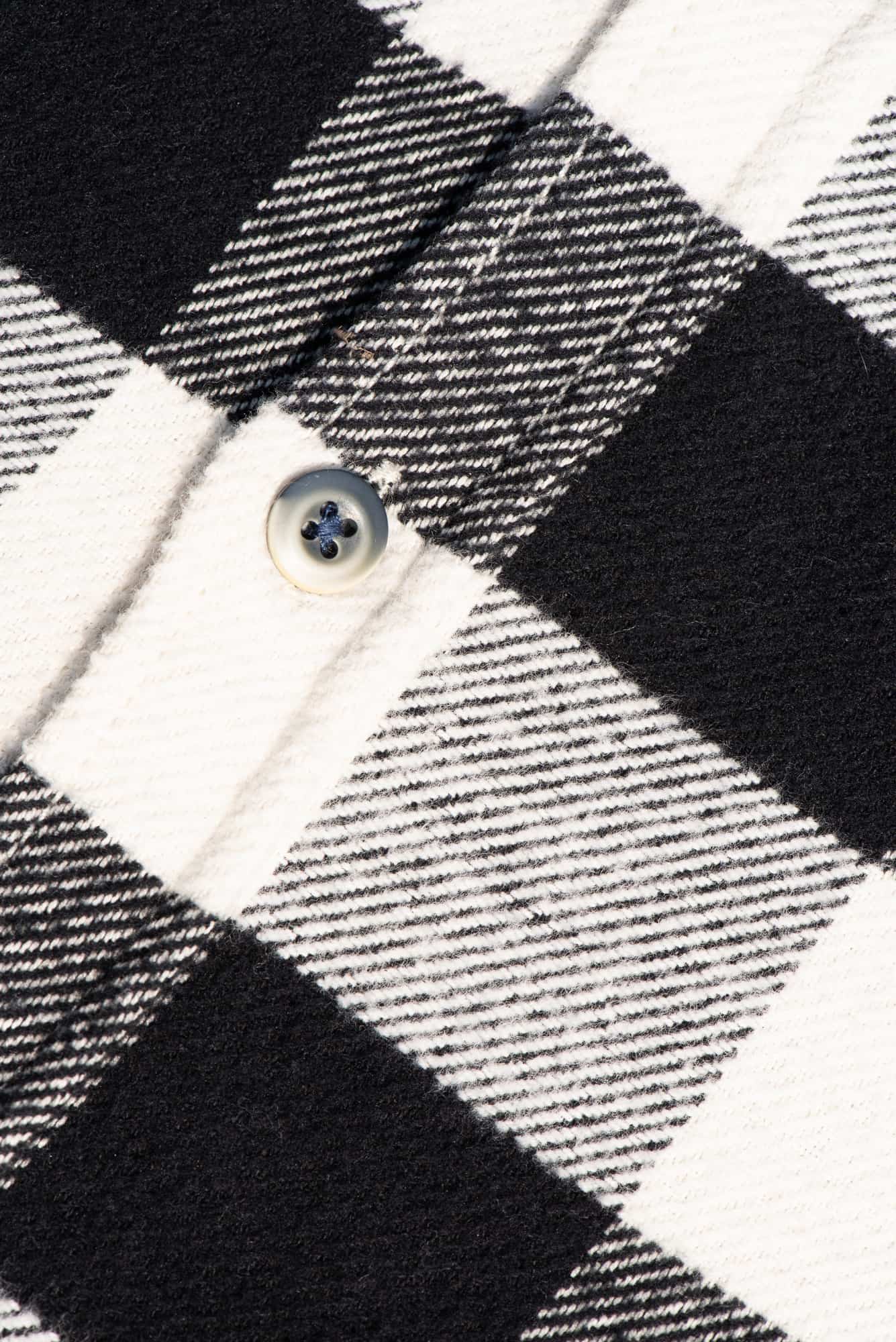 Givens Work Shirt in Chunky Buffalo Flannel - Image 8