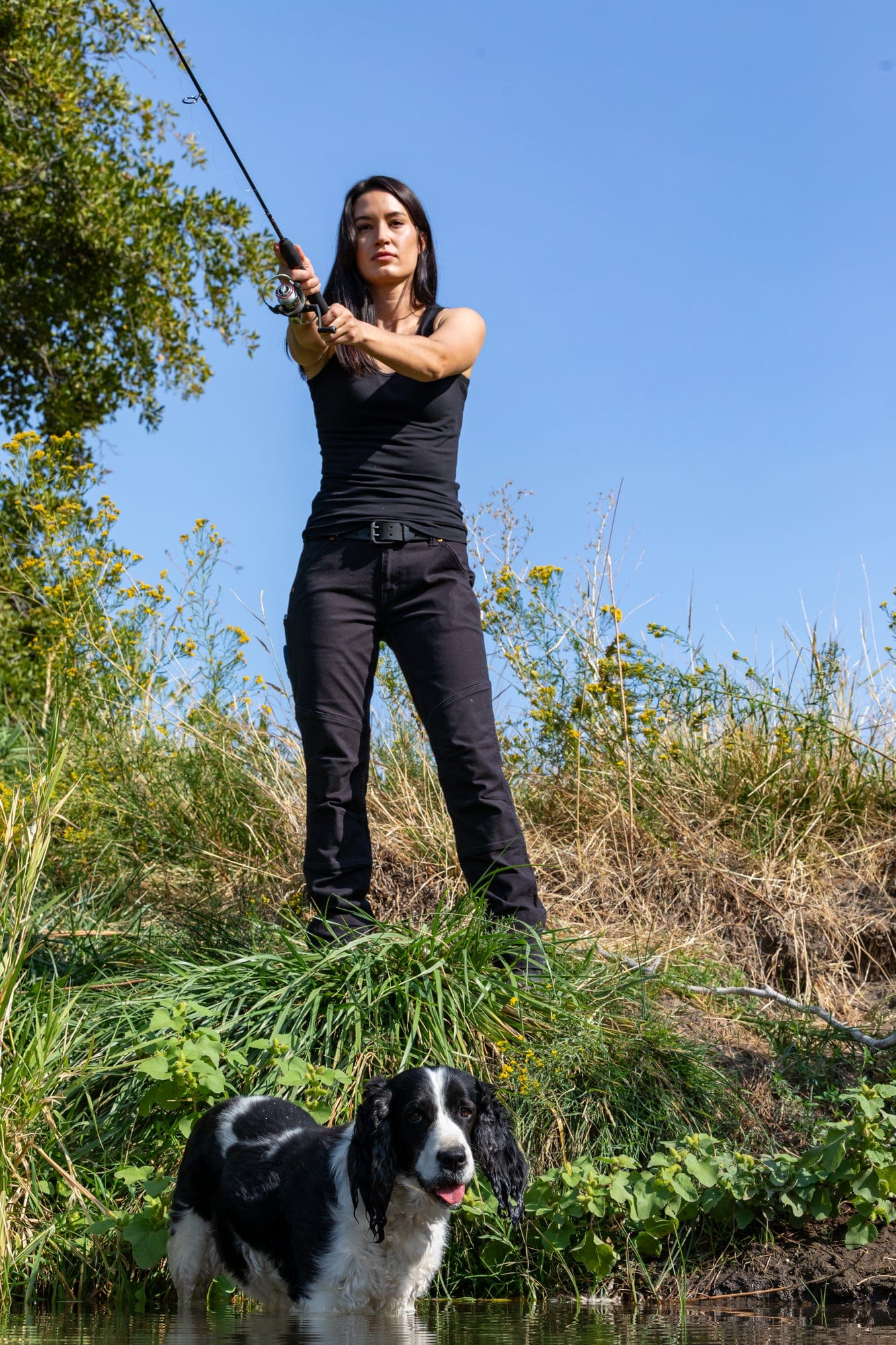 GO TO™ Stretch Canvas Pants in Carbon Black - Image 3