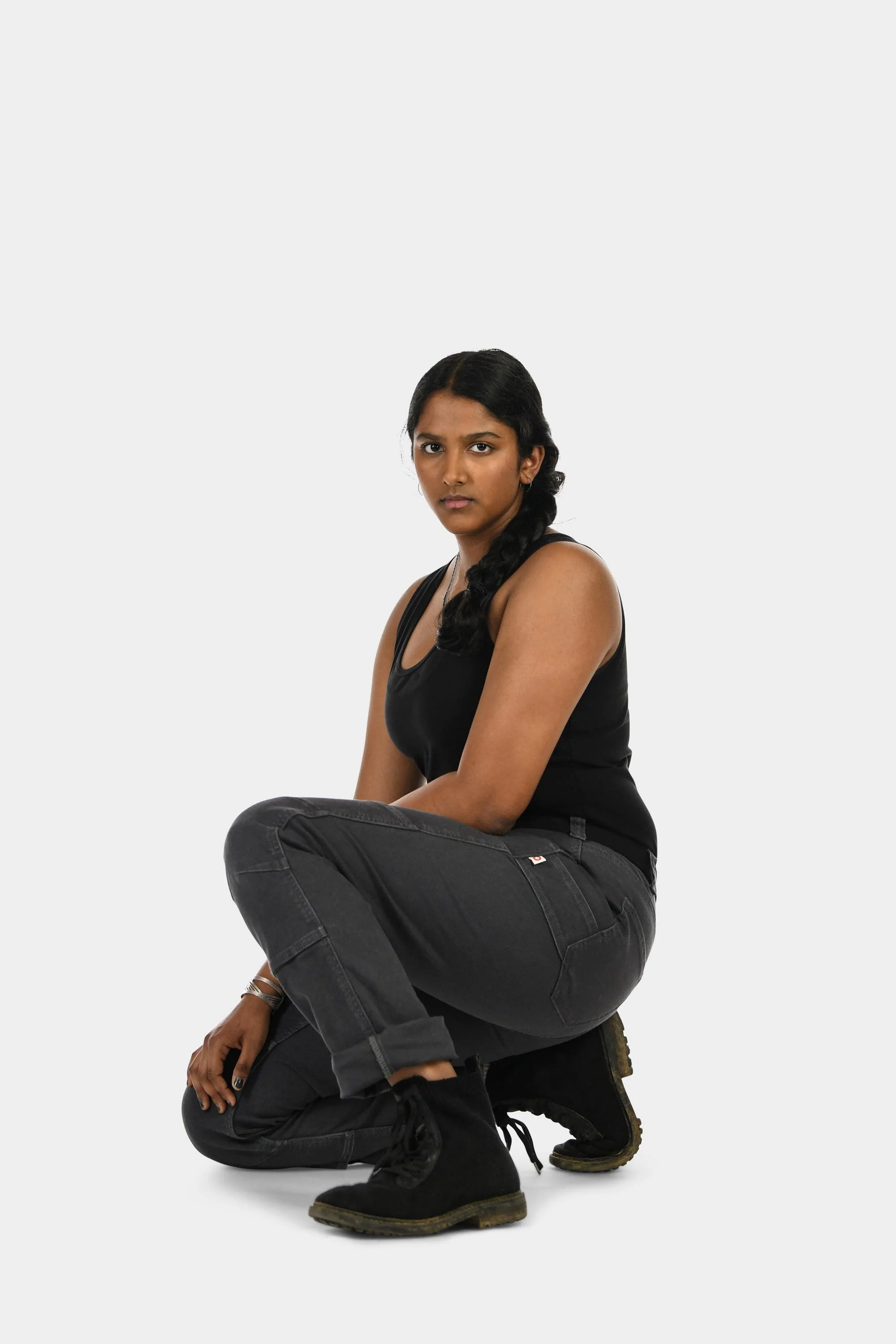 GO TO™ Stretch Canvas Pants in Cement Grey - Image 4