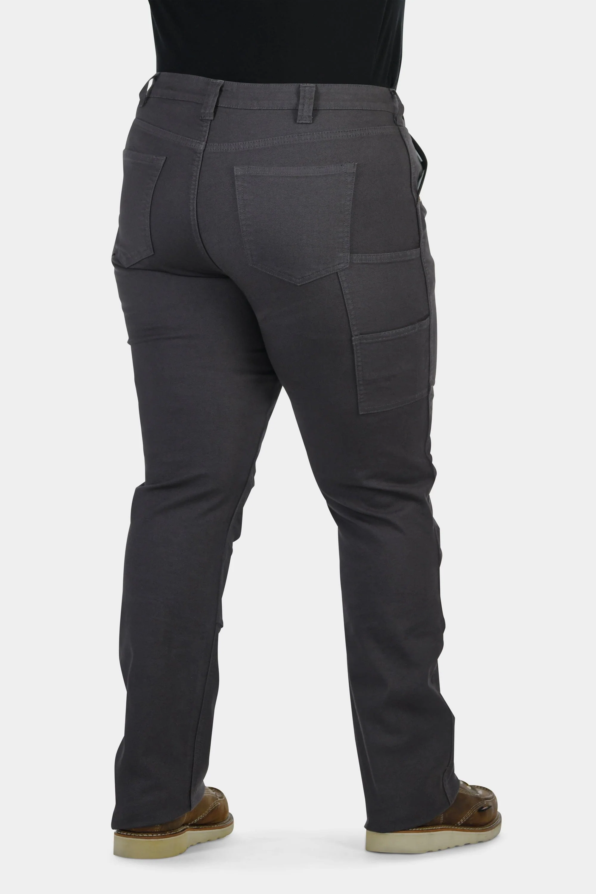 GO TO™ Stretch Canvas Pants in Cement Grey - Image 8