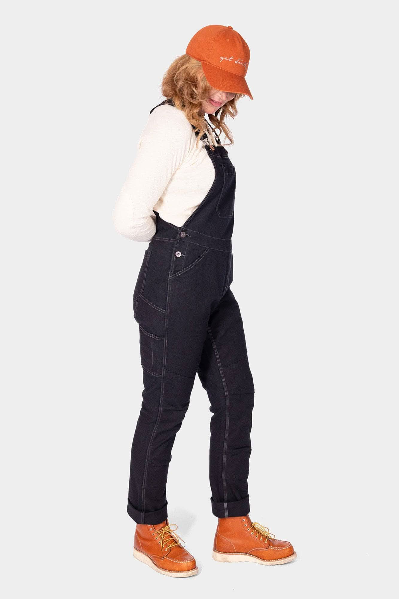 GO TO™  Overalls in Carbon Black - Image 3