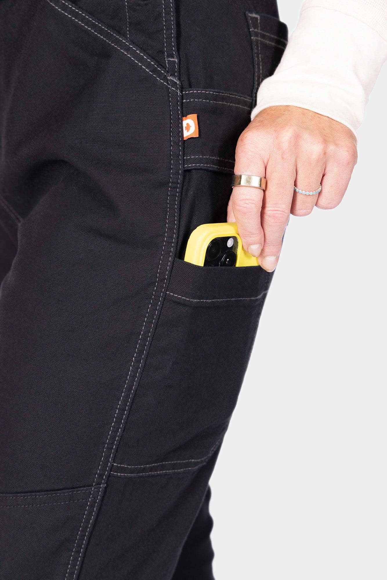 GO TO™  Overalls in Carbon Black - Image 5