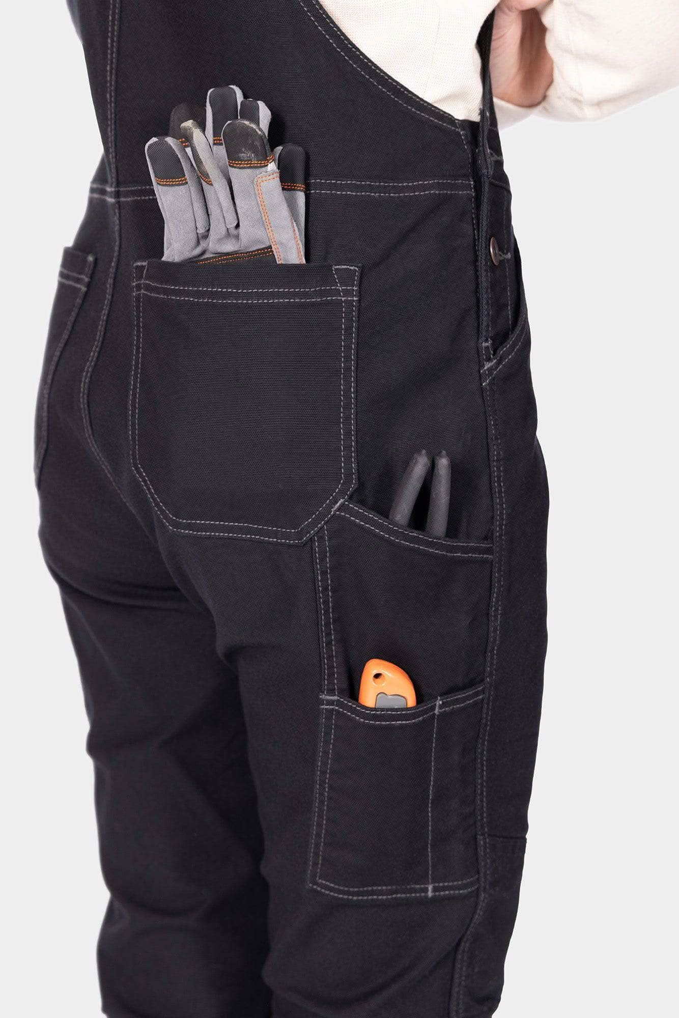 GO TO™  Overalls in Carbon Black - Image 6