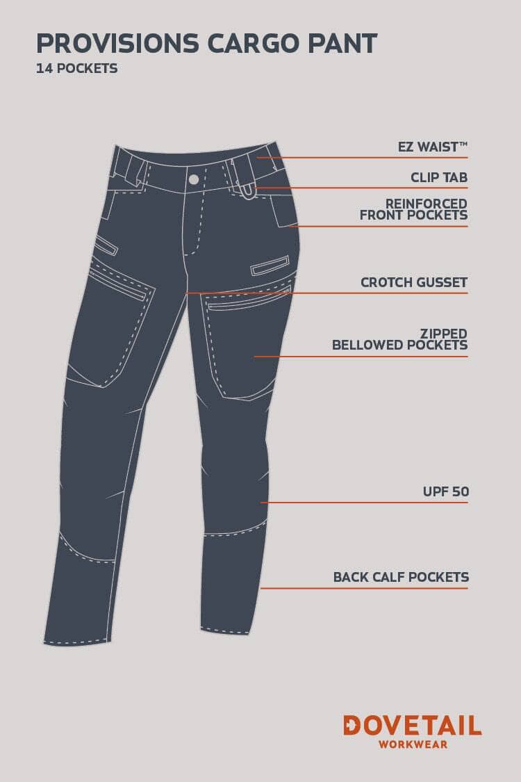 Provisions Ultralight Ripstop Cargo Pant in Faded Black - Image 5