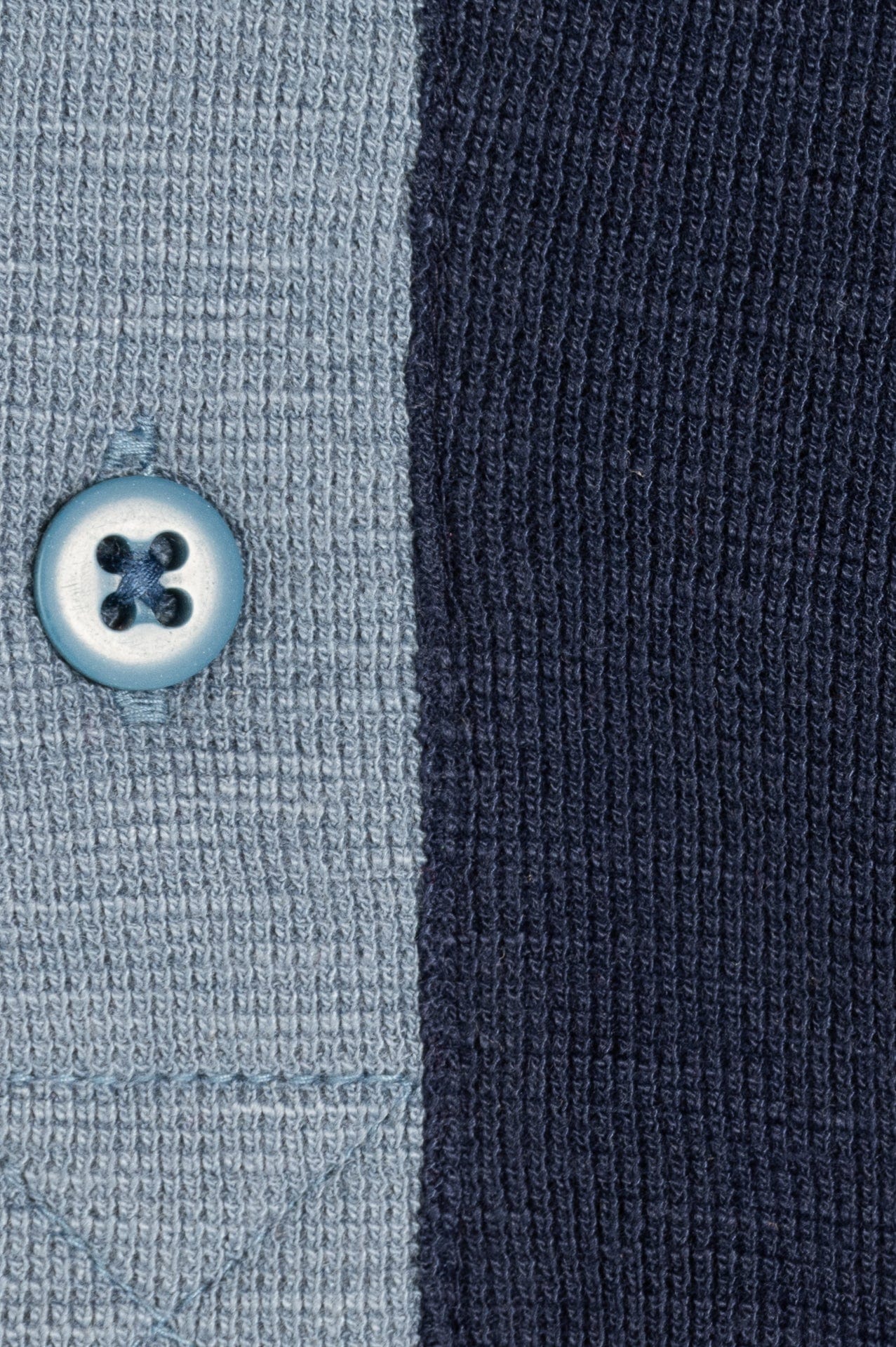 Rugged Thermal Henley in Navy / Dovetail Blue - Image 5