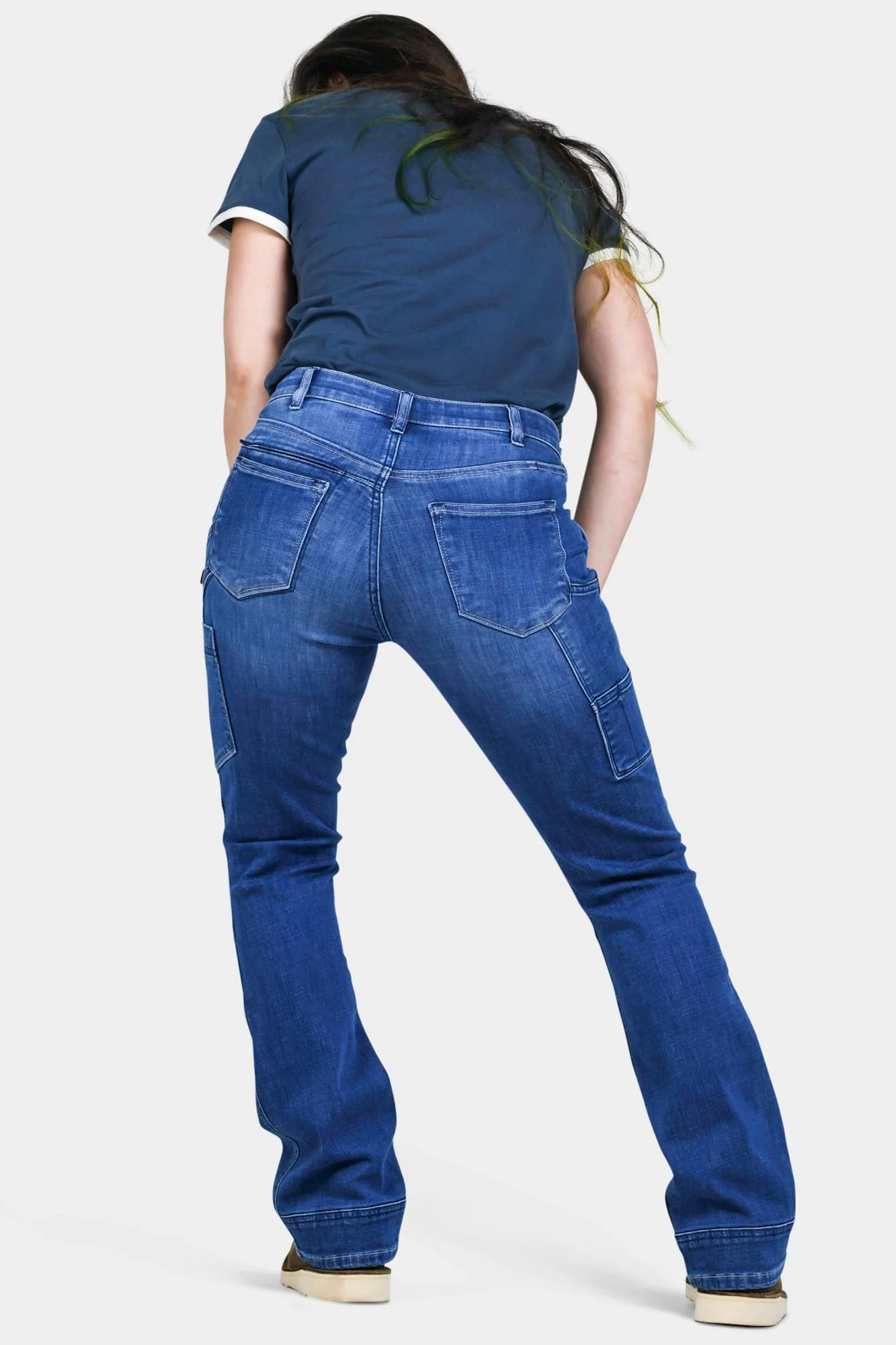 DX Bootcut in Blue Sky Denim - Image 5