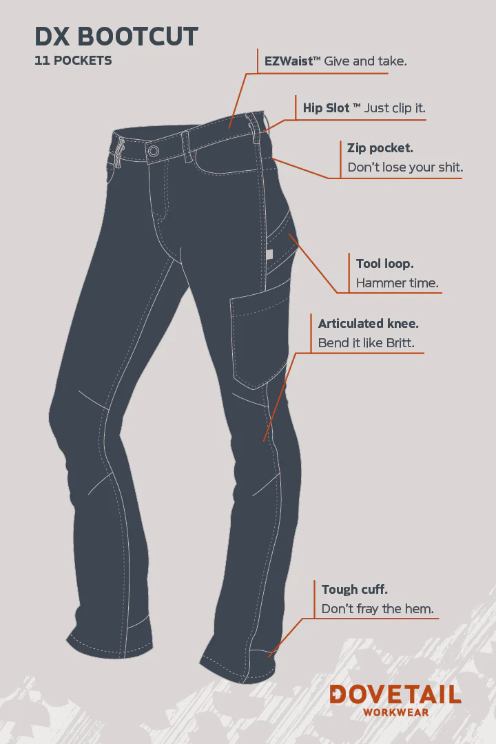 DX Bootcut in Blue Sky Denim - Image 8