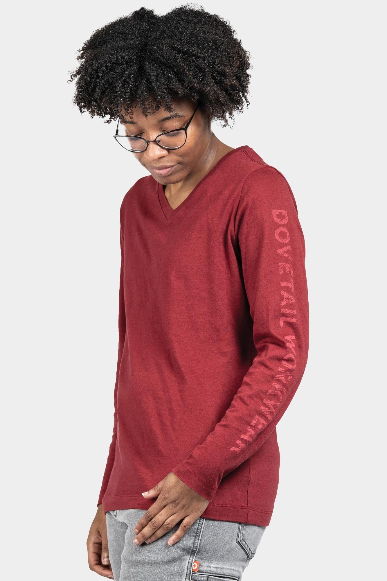 GO TO™ Long Sleeve V-Neck T-Shirt - Image 5