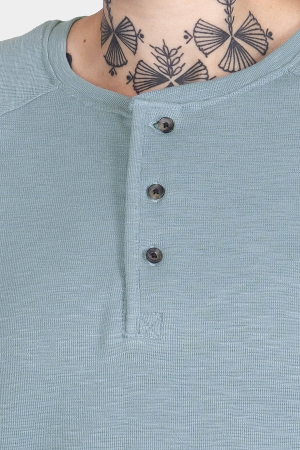 Old School Summer Henley Shirt - Image 3