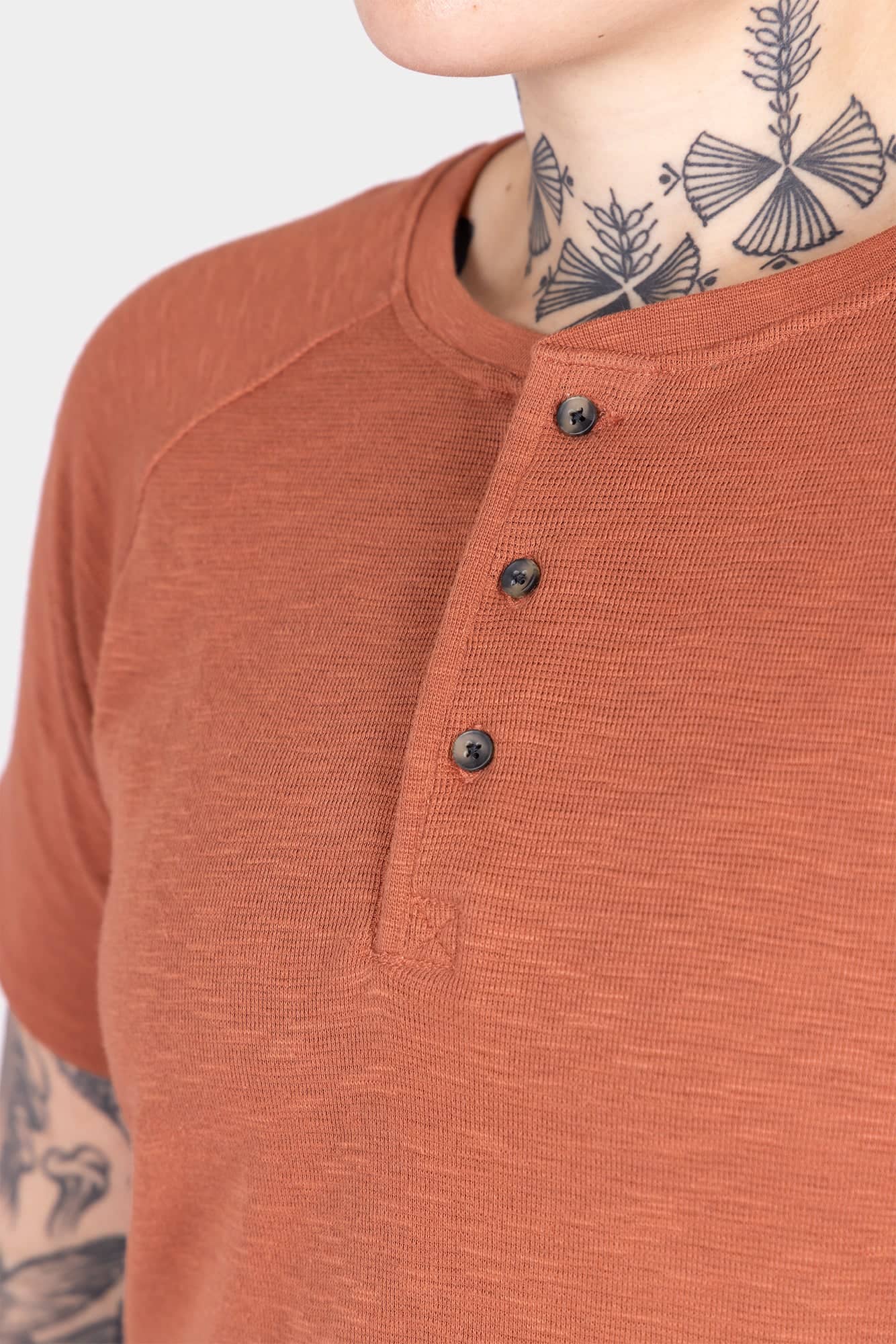 Old School Summer Henley Shirt - Image 7