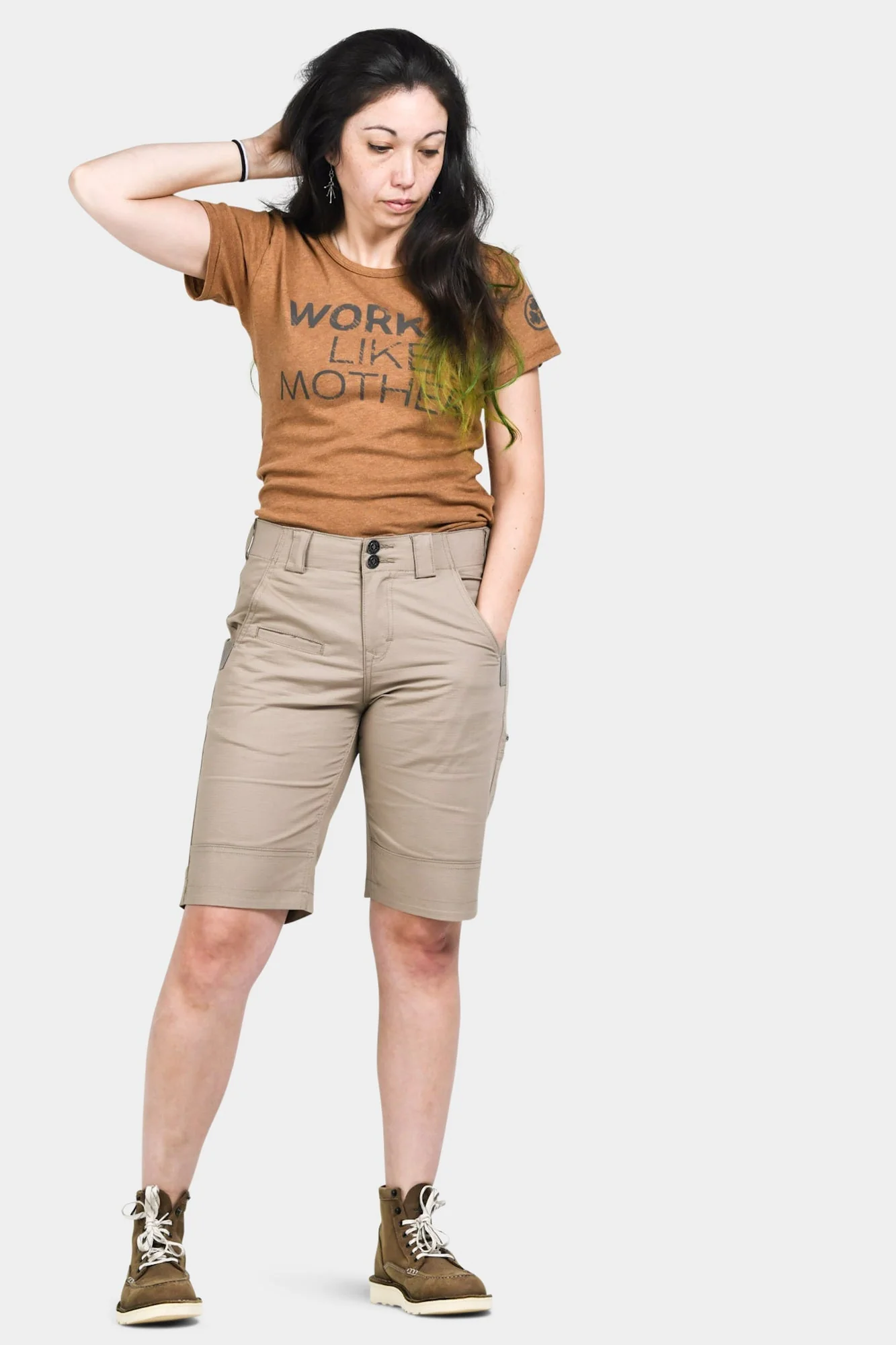 Day Construct Short in Ultralight Flax Ripstop - Image 5