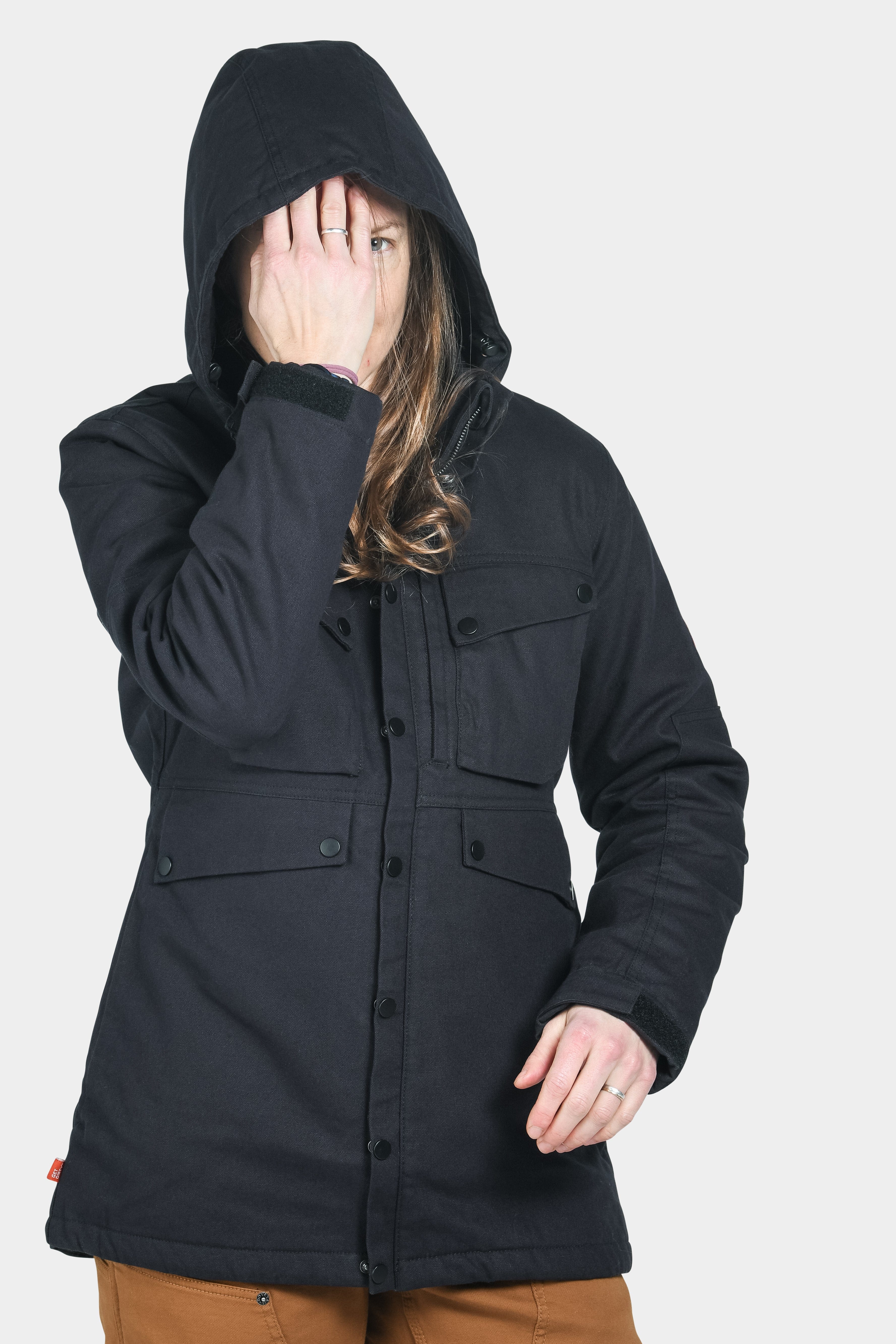 Kent X Chore Coat in Black - Image 2